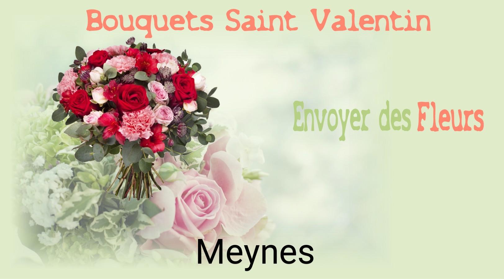 Roses de Saint-Valentin livrées à Meynes